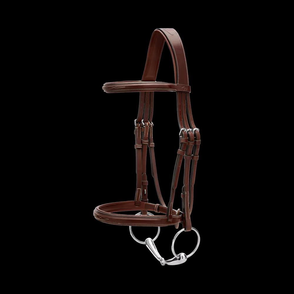 Cavesson Noseband Bridle US, brown